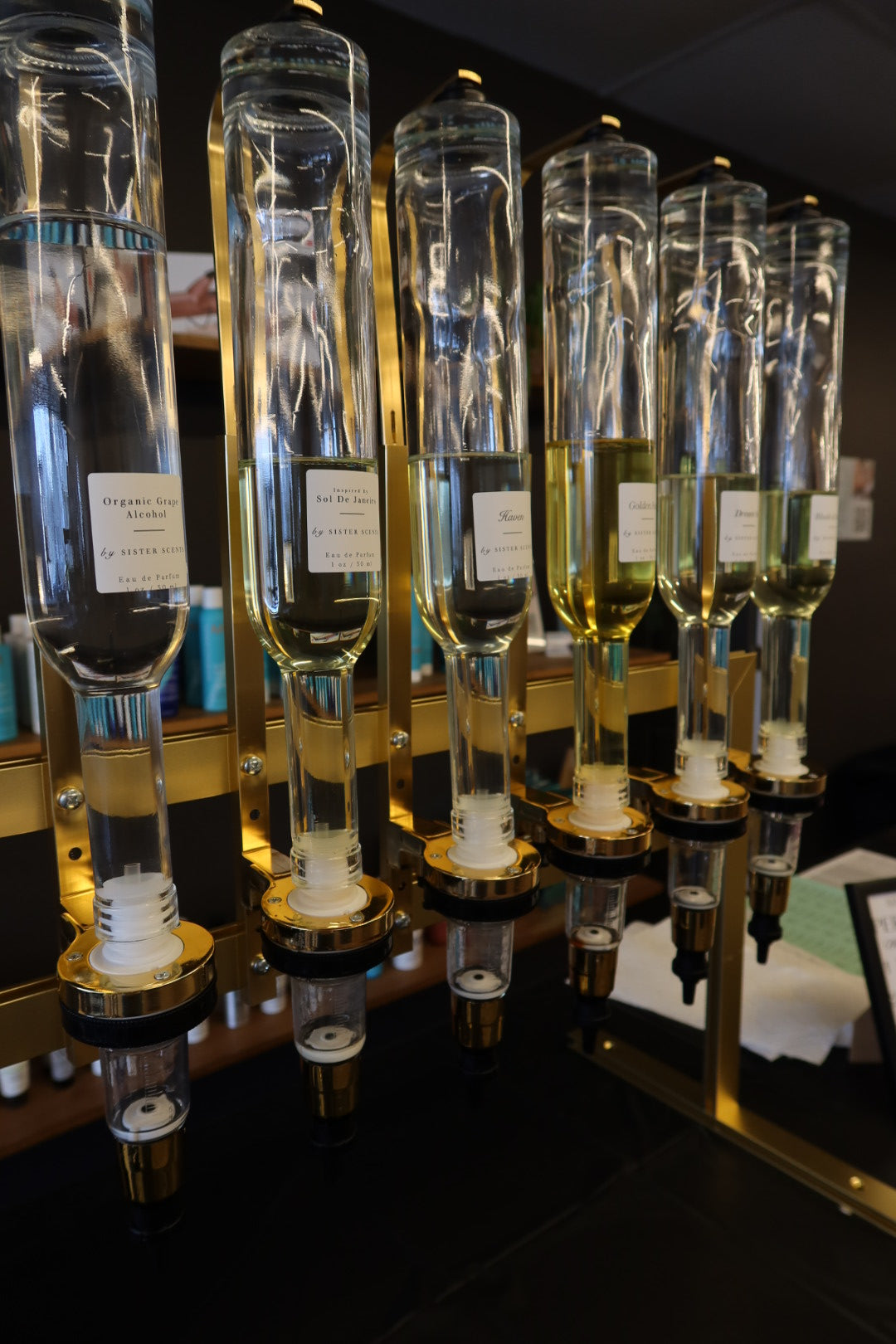 Custom Labels and Perfume Bar