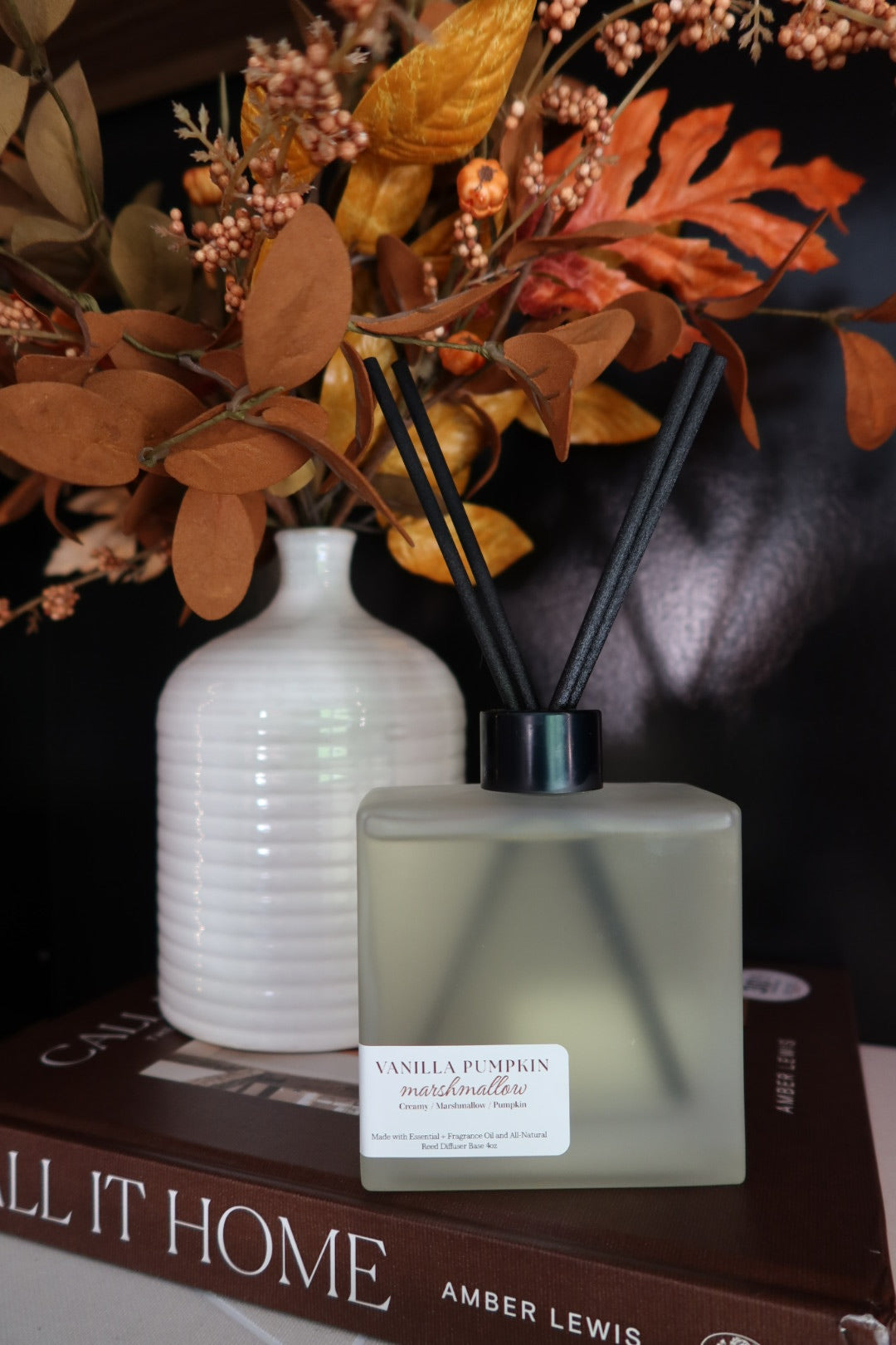 Vanilla Pumpkin Marshmallow Reed Diffuser